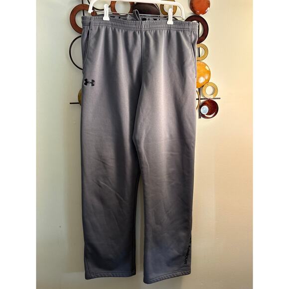Men’s Under Armour gray large loose fit athletic sweatpants - Picture 1 of 5